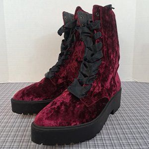 Widow Platform Gothic Boots Platform Size 10M